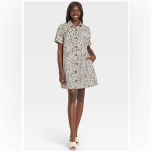 Leopard Who What Wear Dress. Size Medium. Never Worn